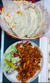 Chicken Doner on Naan