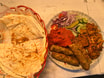 Mix Doner on Naan