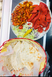 Mix Doner on Naan